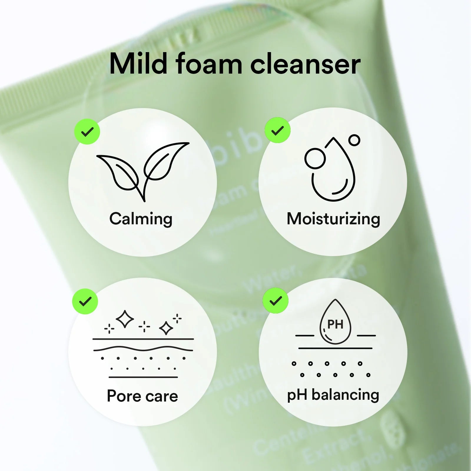 Abib - Acne Foam Cleanser Heartleaf Foam
