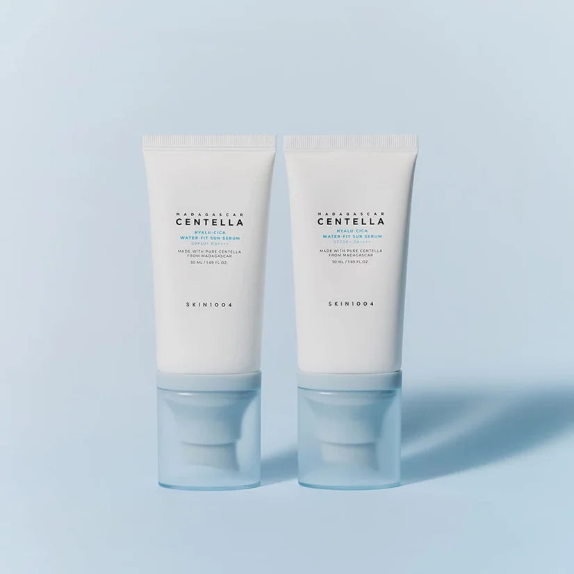 SKIN1004 - Madagascar Centella Hyalu-Cica Water-Fit Sun Serum Twin Pack 2 x 50ml
