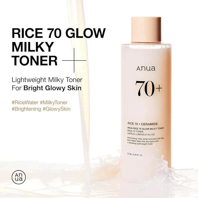 Anua - Rice 70 Glow Milky Toner 200ml