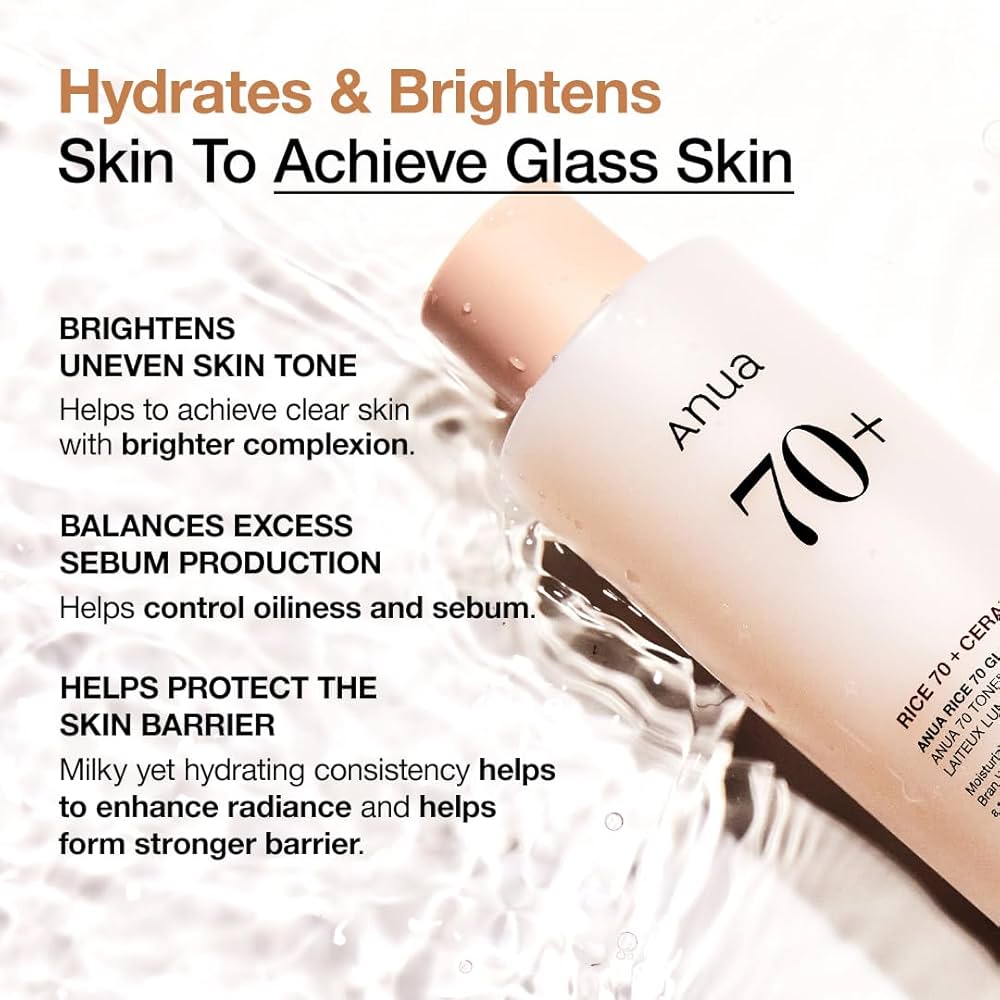 Anua - Rice 70 Glow Milky Toner 200ml