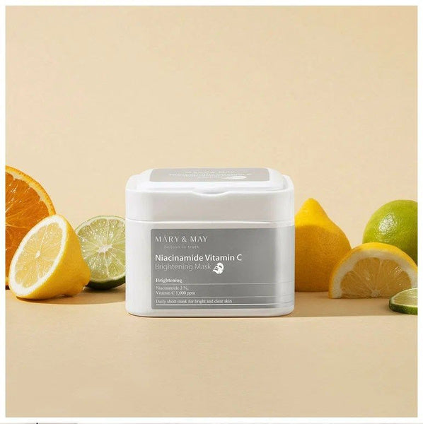 Mary&May - Niacinamide Vitamin C Brightening Mask 30 sheets