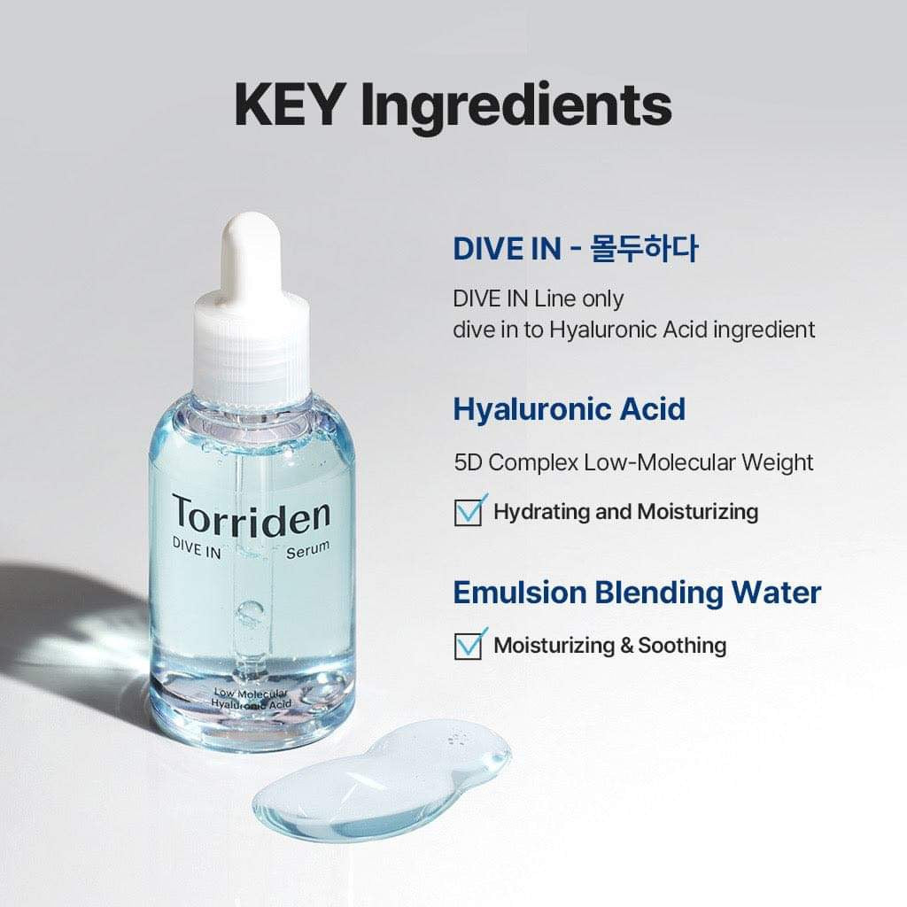 Torriden - DIVE-IN Low Molecule Hyaluronic Acid Serum 50ml