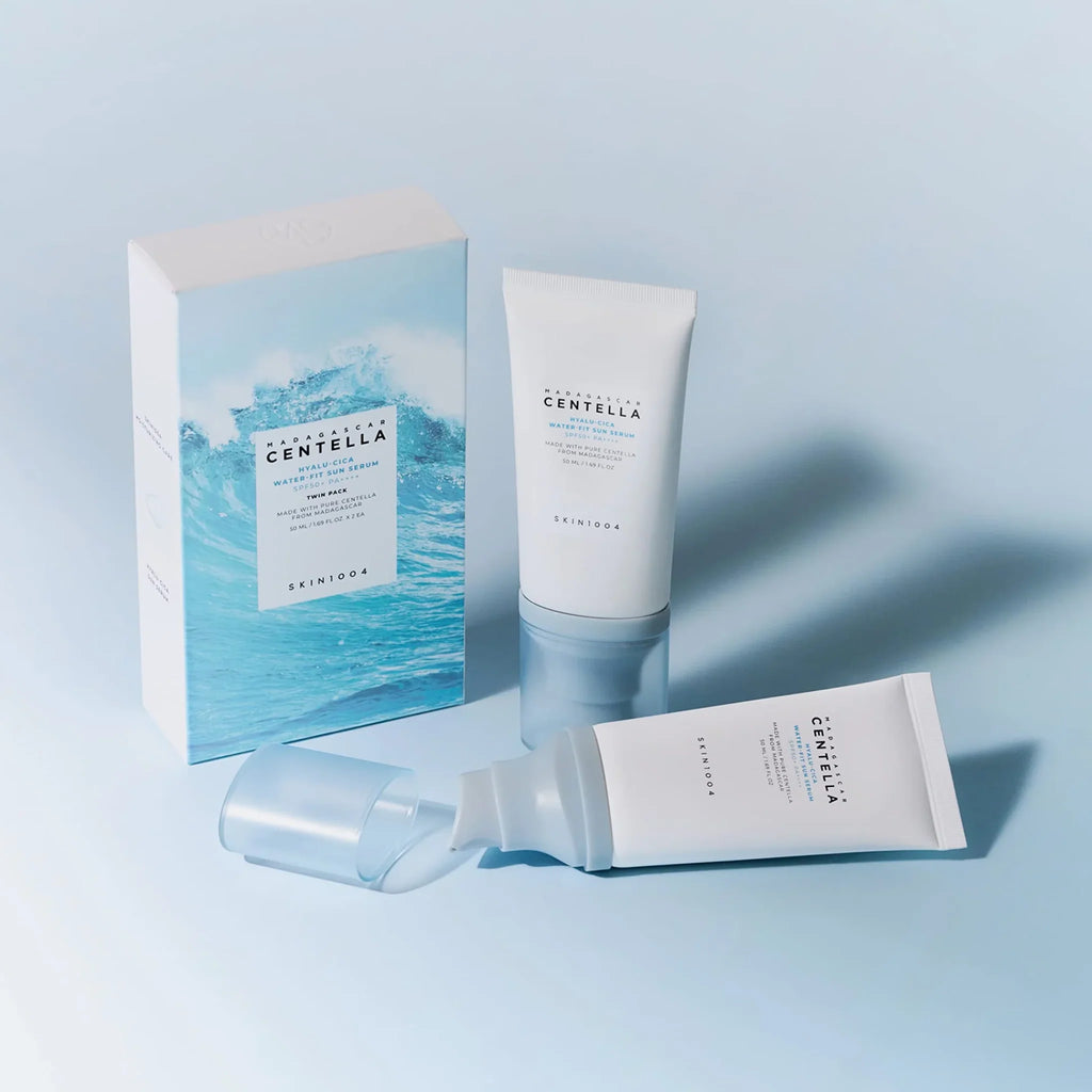 SKIN1004 - Madagascar Centella Hyalu-Cica Water-Fit Sun Serum Twin Pack 2 x 50ml