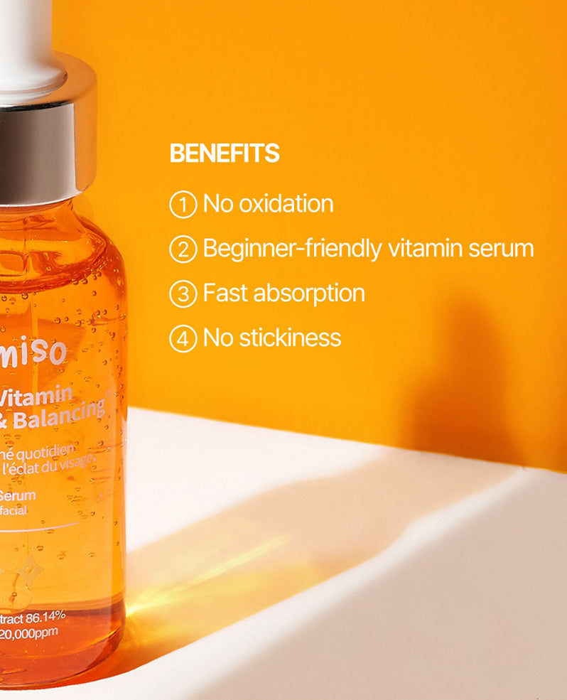 JUMISO - All Day Vitamin Brightening & Balancing Facial Serum 30ml