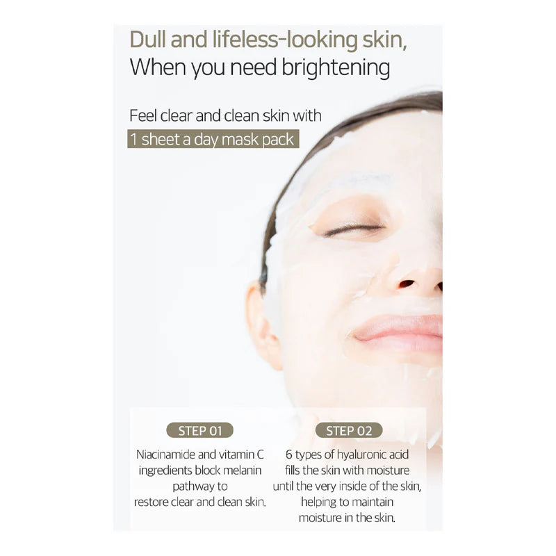 Mary&May - Niacinamide Vitamin C Brightening Mask 30 sheets