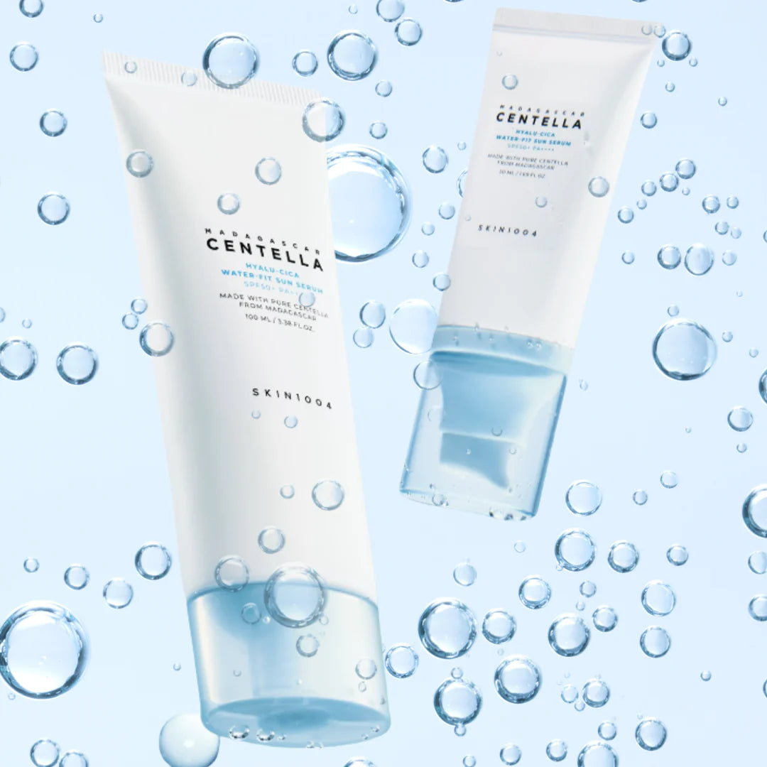 SKIN1004 - Madagascar Centella Hyalu-Cica Water-Fit Sun Serum Twin Pack 2 x 50ml